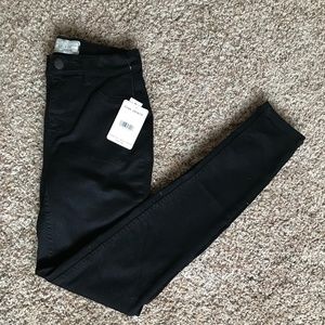 NWT Free People Black Ankle Skinny Jeans Size 26